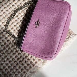 Coach Pink Leather Women's Bag